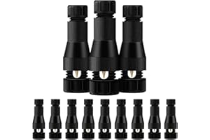 ZUCKEO 12Pack Low Voltage Landscape Lights Wire Connectors, 12-16 Gauge Fastlock Cable Connector, Quick Fit Code Connectors for Floor Garden Path Light Outdoor Spotlights Lighting