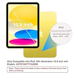 OMOTON [2 Pack] Screen Protector for iPad 10th