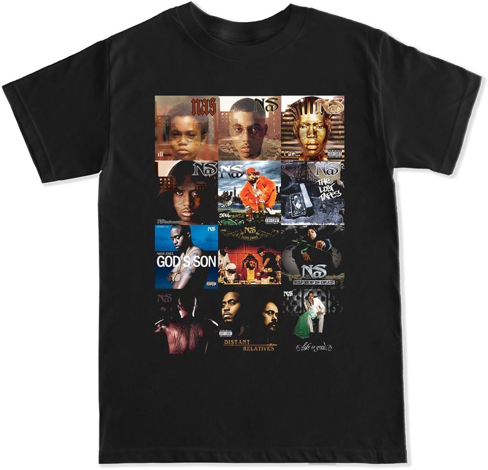 Nas Album Covers T Shirt 2797 Pilihax