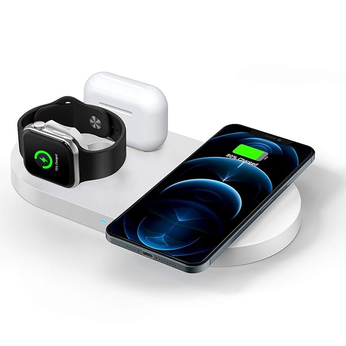 Беспроводная зарядка 3 в 1 для apple. Mini airpower wireless charger iphone/watch. Док станция эппл беспроводная. Зарядное устройство 3 в 1 qi. Беспроводная зарядка airpower 2 в 1 apple.