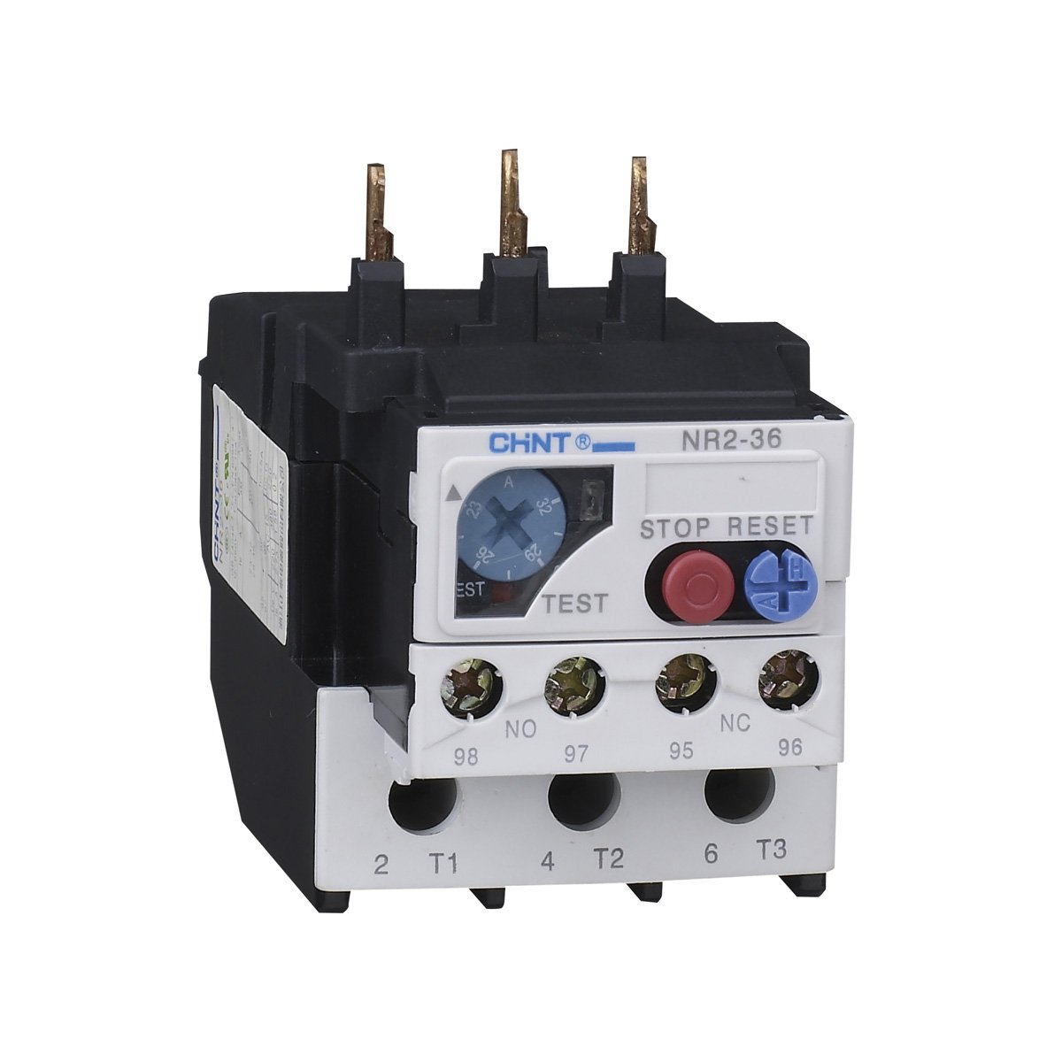 Chint NR2251.60 Thermal Overload Relay, 1.00 A to 1.60 A Rated