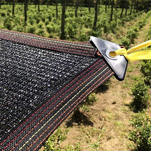 SLZFLSSHPK sonnensegel rechteckig90% Schattierungsrate Verdickte perforierte Kanten Mesh-Plane für Gewächshausgarten… – Bild 3