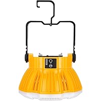 Adisipsoarin 2400LM LED Camping Lantern for Dewalt 20V MAX Lithium Battery, 24W LED Work Light for Car Repairing , Camping, E