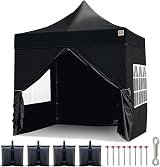 Gorilla Gazebo 2.5x2.5m Pop Up Commercial Grade with Side Panels
