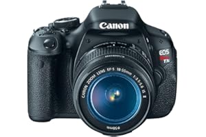 Canon EOS Rebel T3i Digital SLR Camera with EF-S 18-55mm f/3.5-5.6 IS Lens (Renewed)
