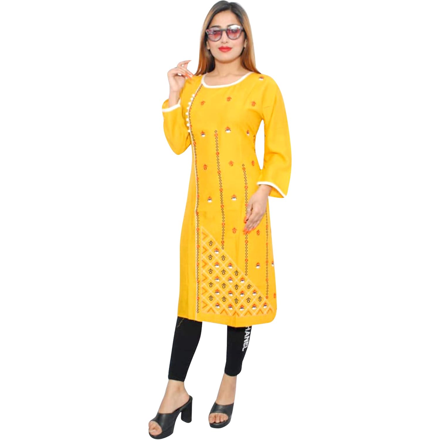 which colour leggings with yellow kurtis chevrolet