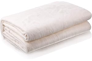 PLATEYTR Quilt Batting Natural Cotton Wadding Warm Sewing Cotton Quilt Batting for Quilt, Craft and Wearable Craft (78.7 x 59