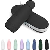Trenovo Mini Folding Umbrella, Small Pocket Compact Umbrella for Purse Wallet, UV Sun Rain Travel Umbrellas for Backpack, Portable Folding Umbrellas for Women