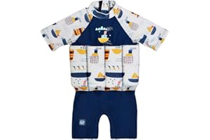 Splash About Kid's Sleeved Floatsuit Swimsuit with Adjustable Buoyancy