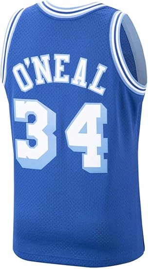 Mitchell Ness Shaquille O Neal Los Angeles Lakers Hardwood Classic Men S Blue Swingman Jersey 2x Large Amazon Ca Clothing Accessories