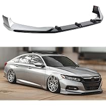 Front Spoiler Honda Accord Front Bumper Lip Kit (2018-2020) - 5