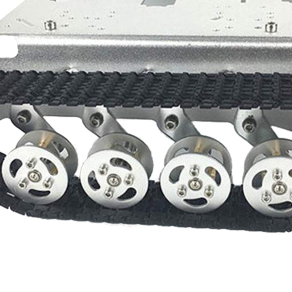新しいコレクション トラッキング Rcカー シャーシキット スマートタンク クローラ Diy Fityle F ロボット車シャーシ Dc12v シルバー B07kqxwwlb シルバー カー用ボディパーツシャーシ Thepigandapple Co Uk