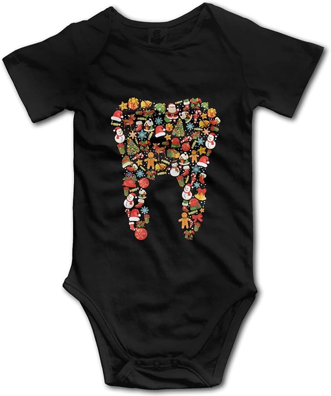 Dental Christmas Tooth Dentist Baby Boy Girl Clothes Summer