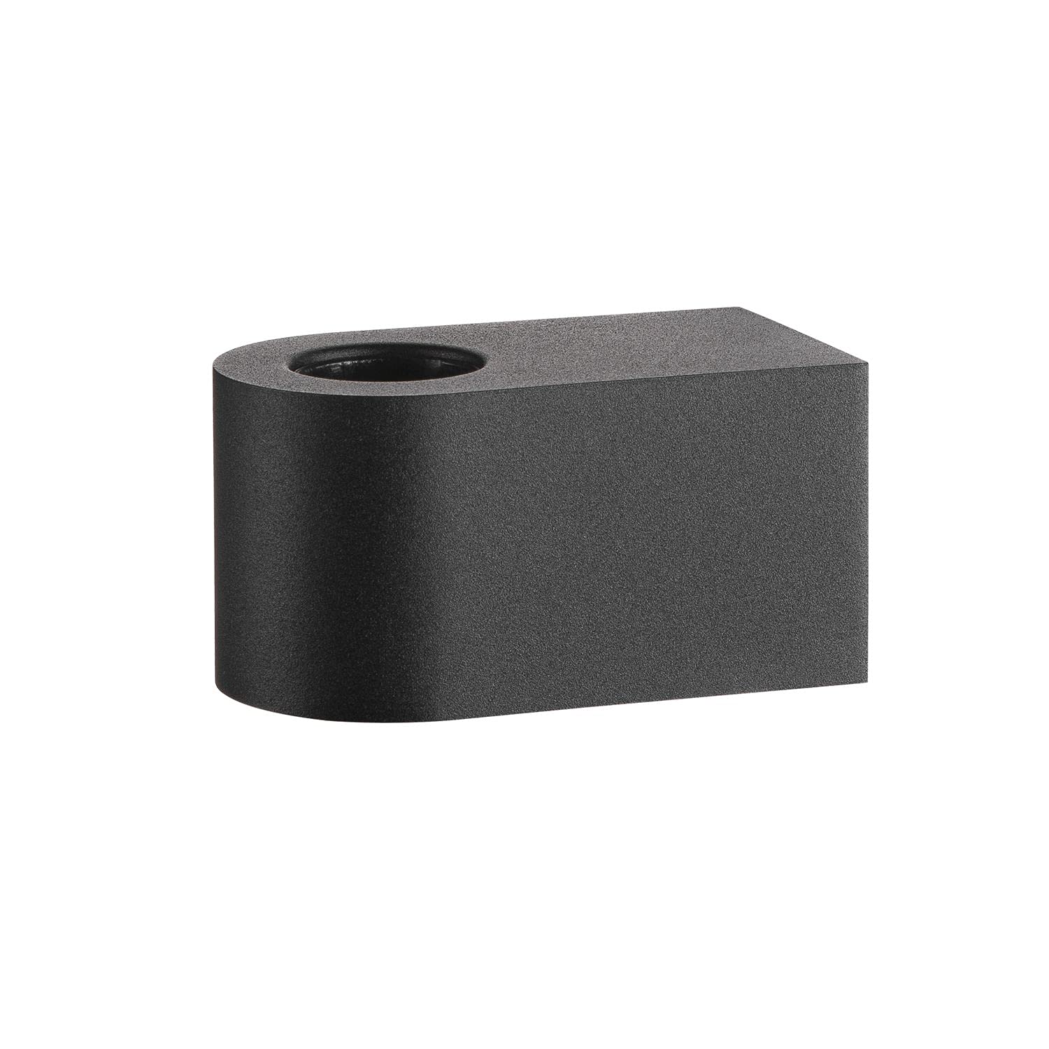 SLV Wall-Mounted Light FITU Cube WL/Wall Lighting Inside, Surface-Mounted Light, Wall-Mounted Light, Ceiling Spotlight / E27 20W Black