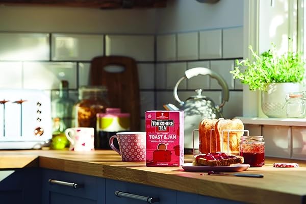YORKSHIRE TEA TOAST & JAM BREW 40 TEA BAGS 125G
