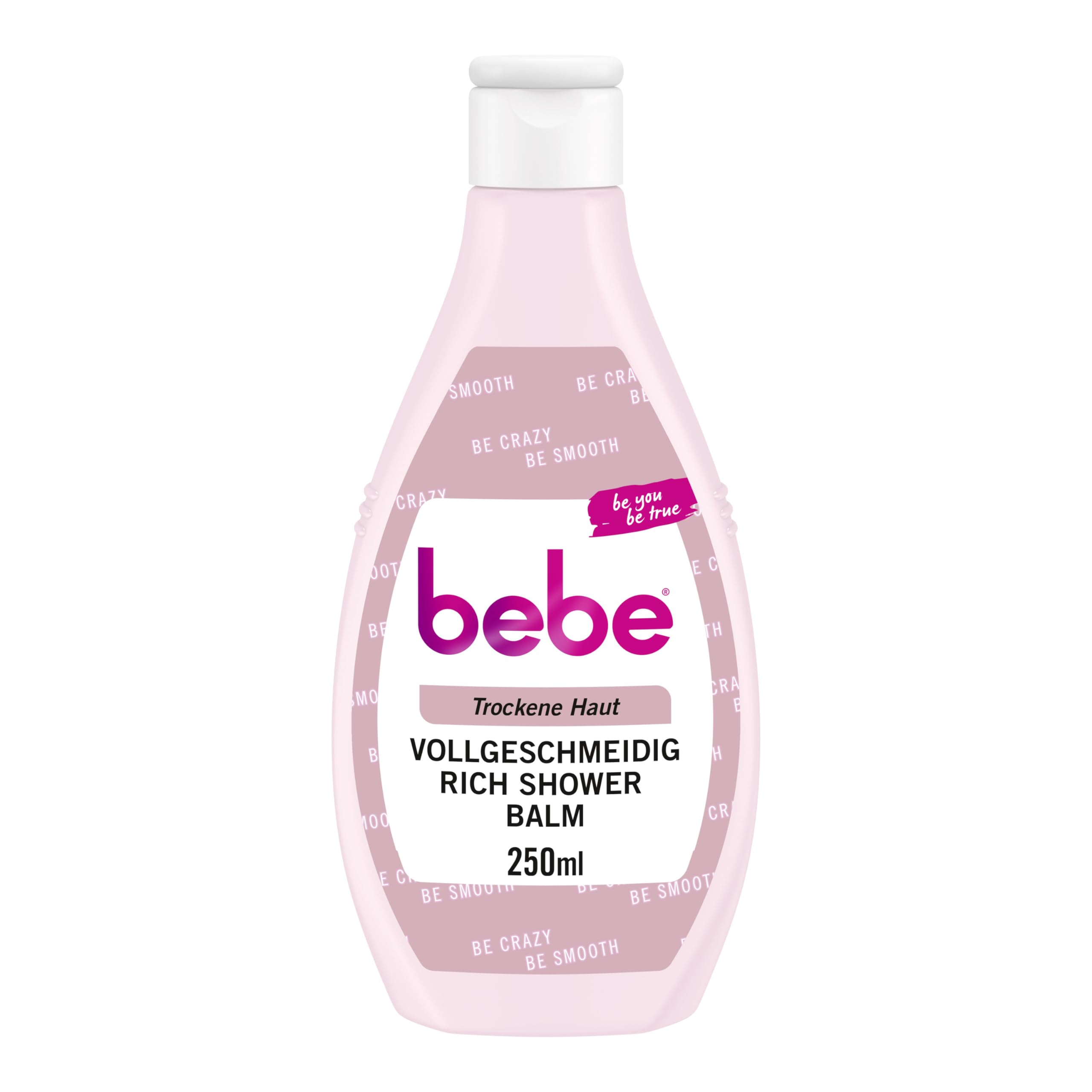 Bebe Rich Shower Balm with Shea Butter and Almond Oil for Dry Skin 6 x 250 ml( pack of 6)
