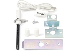 YUXIVCNE 21D64-2 Furnace Hot Surface Ignitors Replacement for White Rodgers Round Silicon Nitride Universal Hot Surface Igniters Kit (SSN2000)