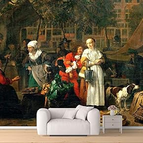 Wall Murals for Bedroom Classic and Modern Collage Design Removable Wallpaper Peel and Stick Wall Stickers - 66x96 inches