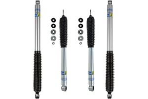 Bilstein 24-185776 24-191203 5100 Series Set of Front & Rear Monotube Shocks fits 2006-2008 Ram 1500 Megacab with 0–2.5″ Front Lift & 0-1" Rear Lift | Fade Free Performance