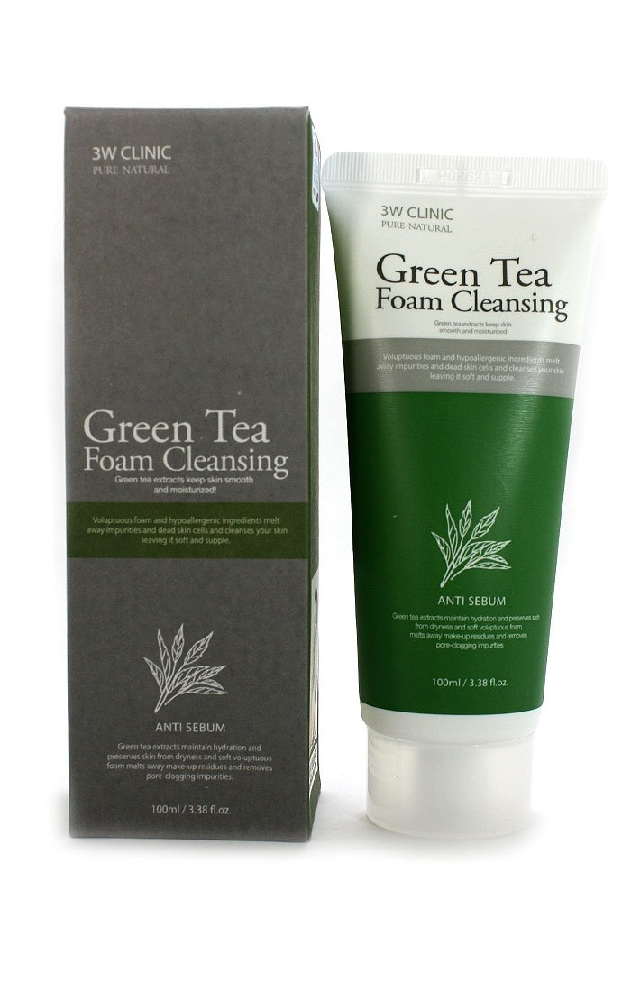 green tea pure cleansing foam
