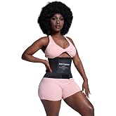 Sculpt Snatch Women's Waist Trainer for Women, Tummy Control Hourglass Belt | Adjustable Compression Fit, Double Layer Support, Hook Closure, Curve Enhancing Design, Comfortable Daily Wear