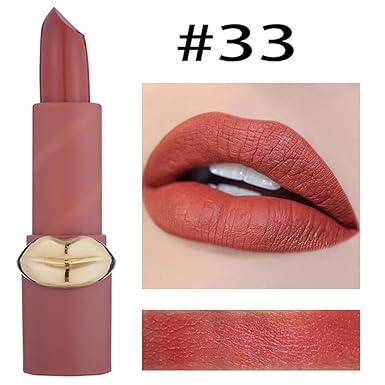 Jutoo Brillant à Lèvres Miss Rose Lip Rose Matt Maquillage