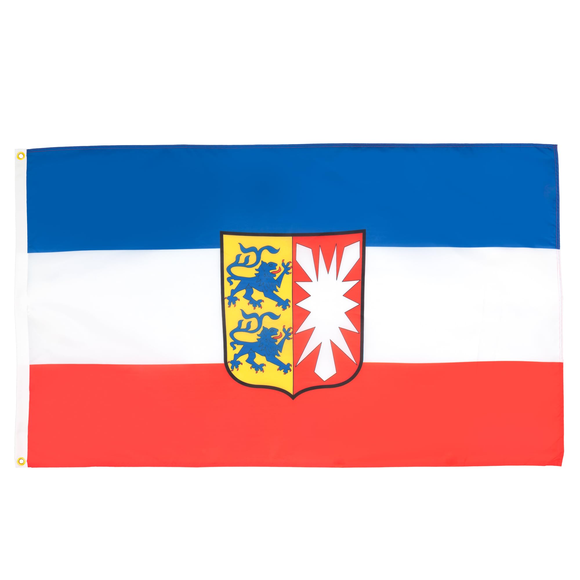 AZ FLAG - Schleswig -Holstein Flag - 2x3 Ft - 100D Polyester Germany - German Region Of Schleswig -Holstein Banner with Two Metal Grommets - Fade Resistant - Vivid Colors - 2' x 3' Feet - 90x60 Cm
