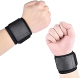 ACWOO Wrist Brace 2 Pack Adjustable Elastic Wrist Support Men Women