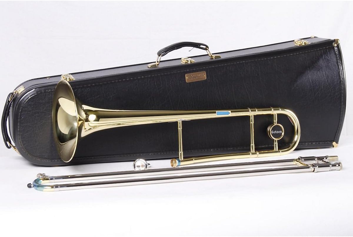 Getzen 3508 Custom Jazz Series Trombone 3508Y Lacquer 886830784545