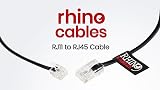 rhinocables RJ11 to RJ45 Cable Modem Router Network Patch Lead 2m Black view 7