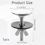 Nuqin Stainless Steel Sink Blanking Cap 11-45mm Tap Hole Stopper view 3