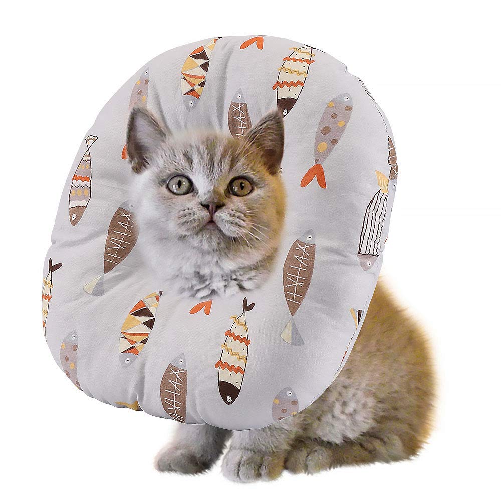 Mua Halovie エリザベスカラー 猫 小型犬 ソフト 軽量 ドーナツ 柔らかい 傷口保護 傷舐め防止 引っ掻き防止 皮膚病 去勢手術 避妊 介護 L Tren Amazon Nhật Chinh Hang 21 Fado