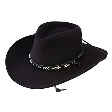 black cowboy hats for men