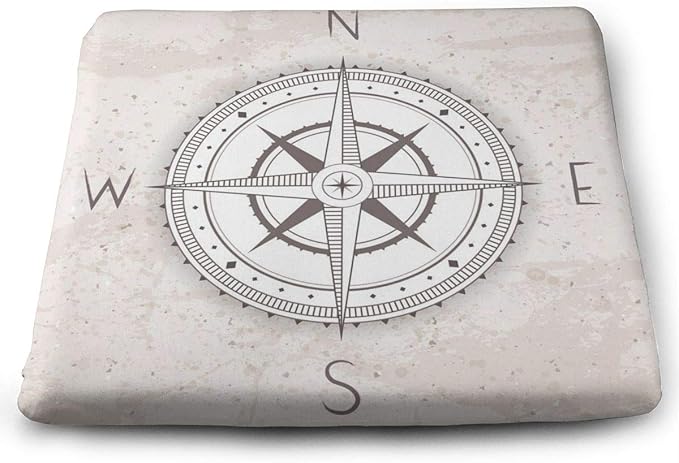 Ldshyf - Cojín para silla (espuma viscoelástica), diseño de flecha de