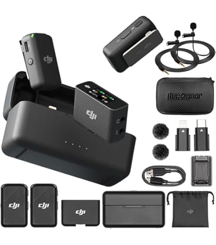 DJI MIC セット Amazon.com: DJI Mic | Dual-Channel Wireless Recorder