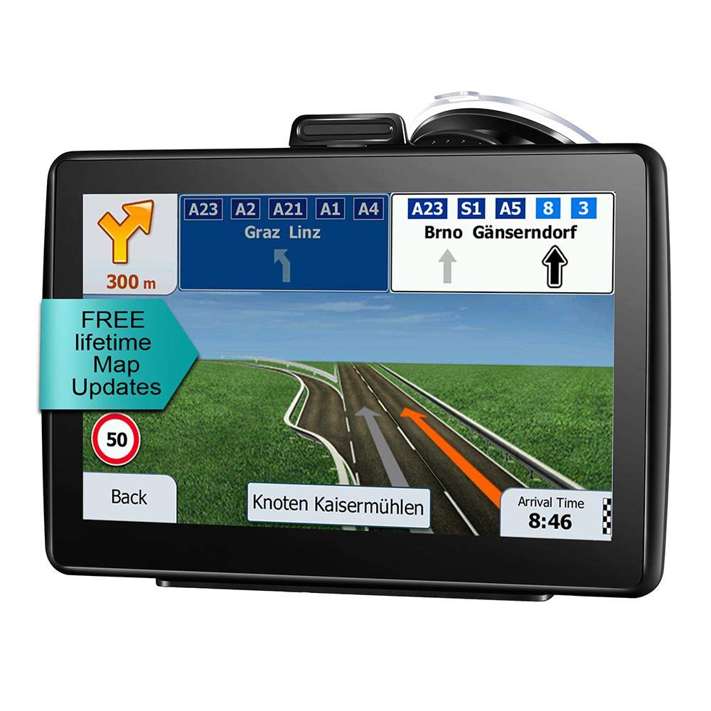 Nouvelle Carte GPS Auto 8G GPS Système de Navigation pour Voitures Planification Routière Mise a