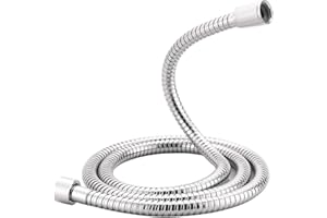 PUREHAVEN Shower Hose Replacement for Grohe 28143000 59" Metal Longlife Shower Hose,Replacement Shower Hose Suitable for Use with Any GROHE Hand Shower,Durable Metal Construction(Starlight Chrome)