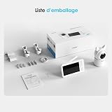 ieGeek Baby Monitor with 2 Cameras 1080P 5in Split Screen Night Vision view 7