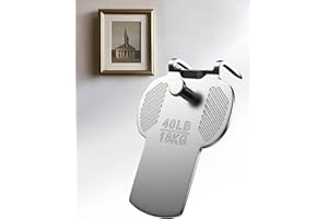 LZC Drywall Picture Hanging Hooks Claw: 15Pcs 40lb Large Wall Picture Frame Hangers - Art Hanging No Damage Heavy Duty Mirror Photo Poster Painting Hanger Hardware Kit - Claw for Decor Room