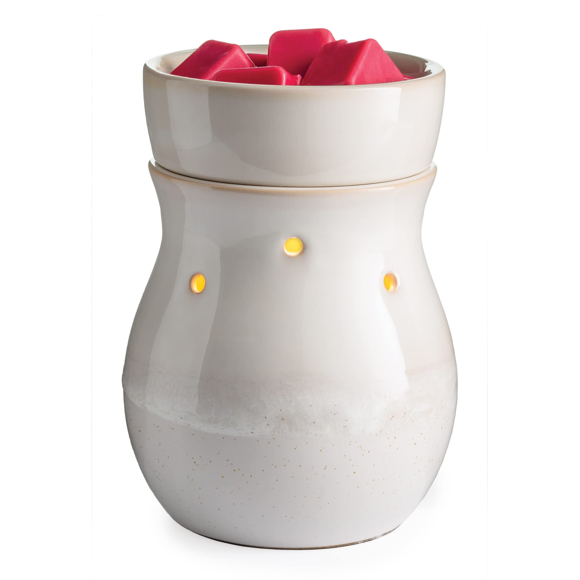 Illumination Fragrance Warmer Wax Melts Oil Burner Frosted Farmhouse