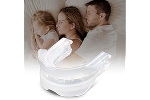 AYOJOY Anti-Snoring Device, Anti-Snoring Mouthpiece, Professional & Reusable Comfortable Adjustable Snore Mouthpiece, Helps Stop Snoring for Men, Women-B1