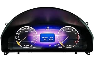 12.3" Car Digital Cluster Compatible For Benz GLK 2008 2015 LCD Dashboard Screen Auto Speedometer Virtual Cockpit Upgrade