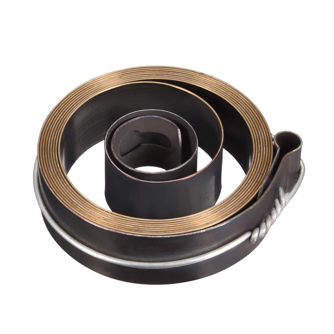 sourcing map Drill Press Spring, Quill Feed Return Coil Spring Assembly, 6Ft Long, 64 x 19 x 0.7mm