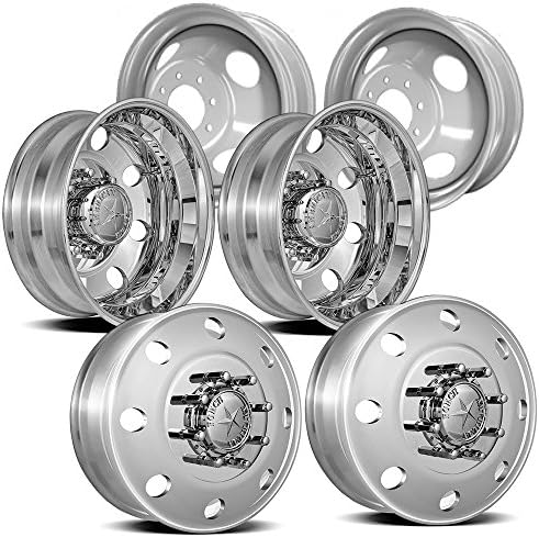 Ford F-350 Dually 19.5" Aluminum Dual Wheel Kit (2005-now)