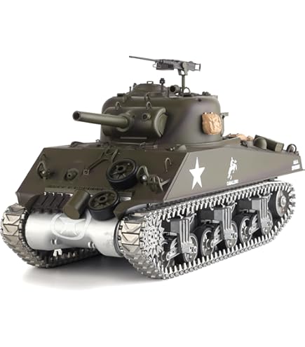 Amazon.com: Mato 1:16 Sherman Metal Robot Chassis with Suspension