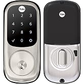 Yale Assure Deadbolt Lock with Touchscreen, Satin Nickel Digital Non-Connected Entry Door Lock with Electronic Keypad and Back-Up Key, &lrm;&lrm;YRD226NR619