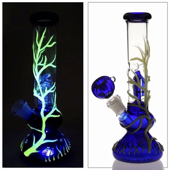 Glas Bong Black Becher Bong Percolator Bong Tabakpfeife Kleine Recycler Bongs 14.4mm Bong Sch¡§?ssel 2 Arten von Zubeh?r 2 Ar