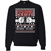 wild custom apparel Festivus for The Rest of Us Ugly Christmas Sweater Sweater Crewneck Sweatshirt