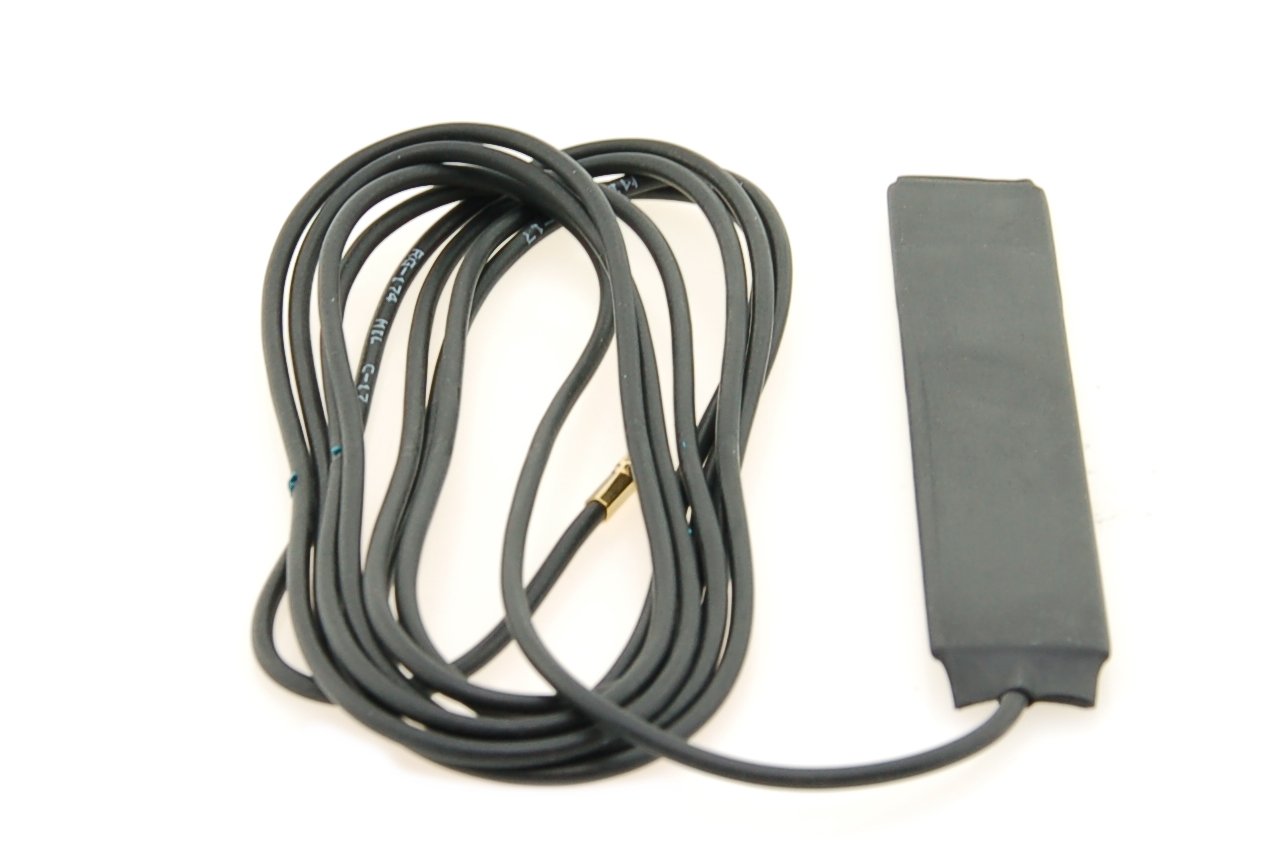 Alda PQ Antenna for glass mounting for 2G (GSM), 3G (UMTS), WIFI/BLUETOOTH with MMCX/M plug and 2.5m (2.73 yd) cable 0DBI dBi gain