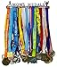 Crownyard Running Medal Holder - Mom's Medals Display Black | Medal Hanger Unique for Running Mom